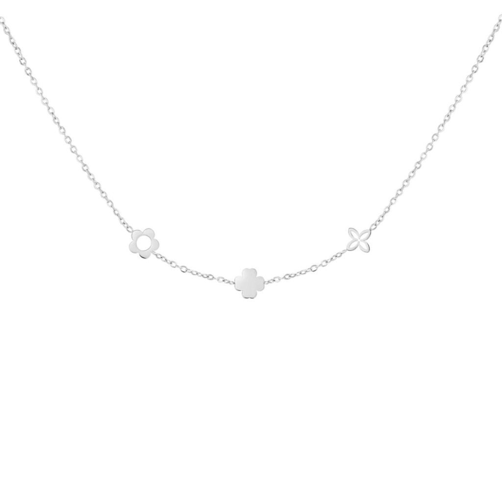 collar-de-flores-plata